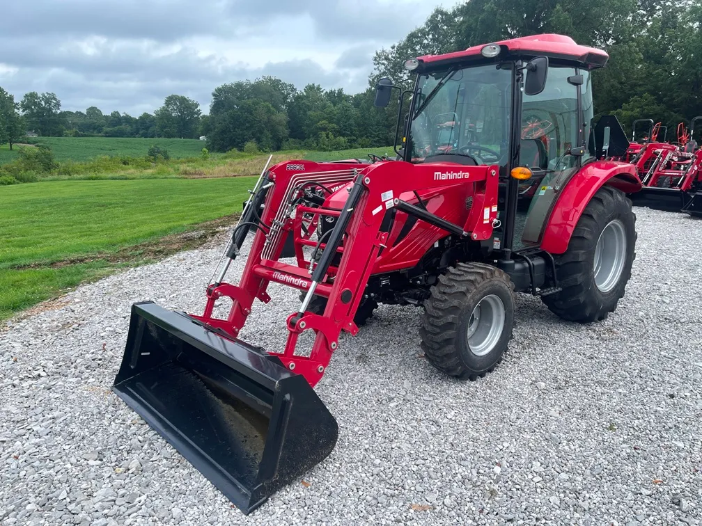Mahindra 2660 HST 60hp Utility Tractor w/Cab & Loader for sale in